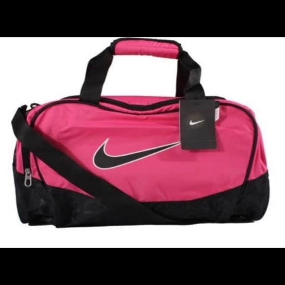nike duffel bag pink